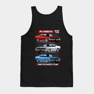 1970 Hemi Cuda Muscle Car Tank Top